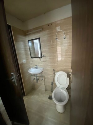 Bathroom in 3 BHK Builder Floor at BPTP Parkland Pride, Sector 77 – for Rent