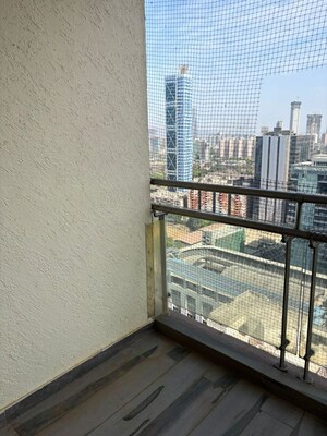 Balcony in 3 BHK Apartment at Lodha Grandeur, Prabhadevi – for Rent