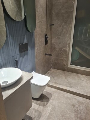 Bathroom in 3 BHK Apartment at Marathon Monte South, Byculla West – for Sale