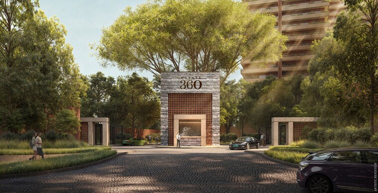 Exterior View, max-estate-360 3 Bedroom 2844 Sq.Ft. Apartment In Sector 36a Gurgaon 10690488