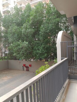 Balcony in 2.5 BHK Builder Floor at M3M Antalya Hills, Sector 79 – for Rent