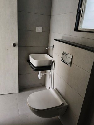 Bathroom in 2 BHK Apartment at Rama Livmo, Hinjewadi – for Rent