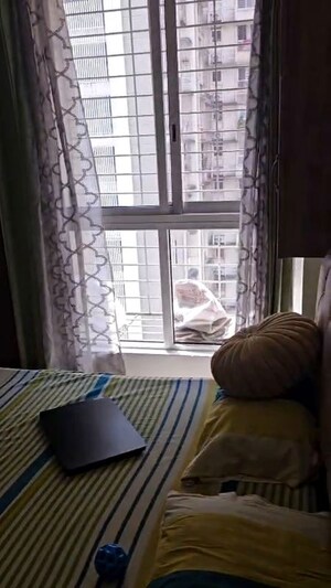 Balcony in 3 BHK Apartment at Lodha Amara, Kolshet Road – for Sale