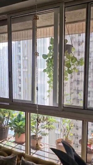Balcony in 3 BHK Apartment at Lodha Amara, Kolshet Road – for Sale