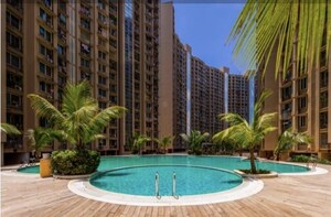 Swimming Pool in 3 BHK Apartment at Gurukrupa Marina Enclave, Malad West – for Sale