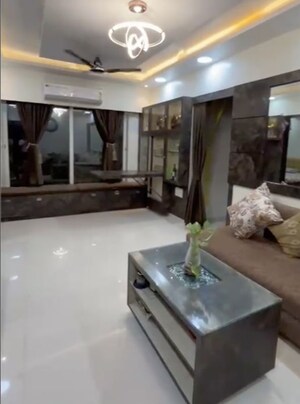 Living Room in 3 BHK Apartment at Gurukrupa Marina Enclave, Malad West – for Sale