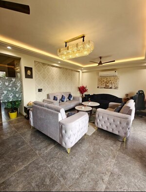Living Room in 4 BHK Builder Floor at South City 2 – for Sale