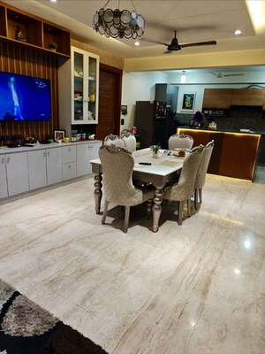Dining area in 4 BHK Builder Floor at South City 2 – for Sale