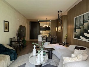 Living Room in 4 BHK Apartment at Magarpatta Road – for Sale