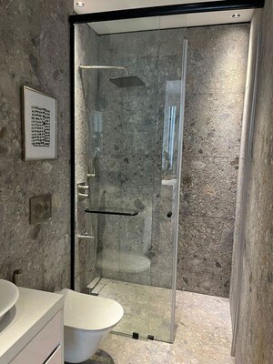 Bathroom in 4 BHK Apartment at Magarpatta Road – for Sale