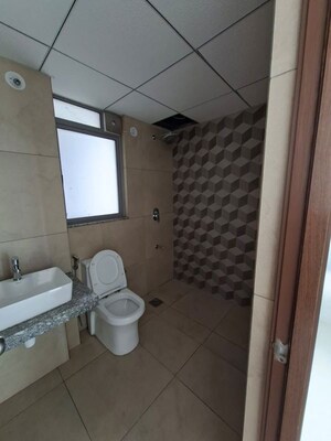Bathroom in 3 BHK Apartment at Kalpataru Immensa B, Kolshet Road – for Rent