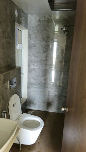 Bathroom in 2 BHK Apartment at Dosti West County, Balkum Pada – for Rent