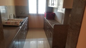 Kitchen in 3 BHK Apartment at Mahavirdham CHS, Mulund West – for Rent