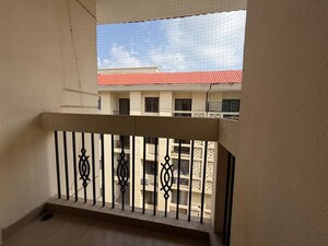 Balcony in 3 BHK Apartment at Shalimar Mannat, Faizabad Road – for Rent