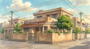  Independent House – Exterior View View at Padma Nagar - for Sale