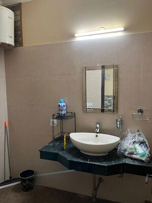 Bathroom in 2 BHK Builder Floor at Dlf Phase I – for Rent