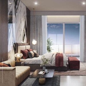 Living Room in 4 BHK Apartment at Godrej Skyline, Koregaon Park – for Sale