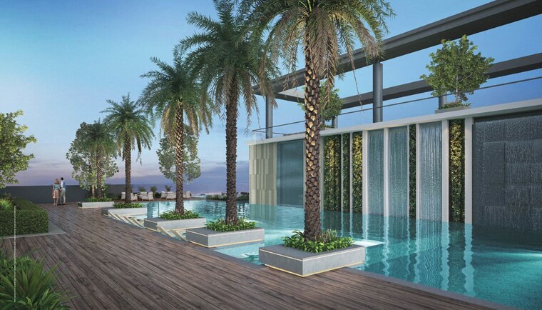 Swimming Pool, godrej-skyline 4 Bedroom 2460 Sq.Ft. Apartment In Koregaon Park Pune 10690650