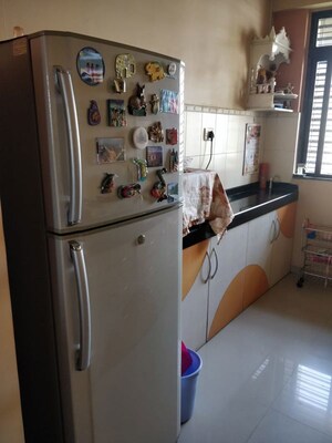Kitchen in 1 BHK Apartment at Sharda Edifice Celestial, Bhandup West – for Rent