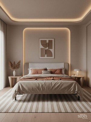 Bedroom in 4 BHK Builder Floor at Ansal Versalia Avante, Sector 67a – for Sale
