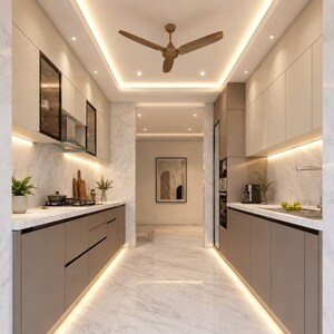 Building Lobby in 4 BHK Builder Floor at Ansal Versalia Avante, Sector 67a – for Sale
