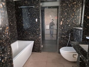Bathroom in 3 BHK Apartment at Kundan Spaces Emirus, Baner – for Rent