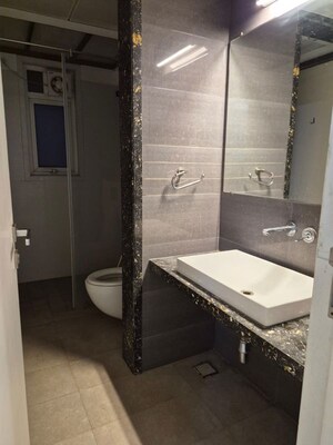 Bathroom in 3 BHK Apartment at Kundan Spaces Emirus, Baner – for Rent
