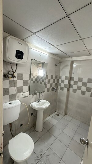 Bathroom in 2 BHK Apartment at Gaur City 7th Avenue, Sector 4 Greater Noida – for Rent