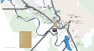  Office Space – Map Location View at Ace 153, Sector 153 - for Sale