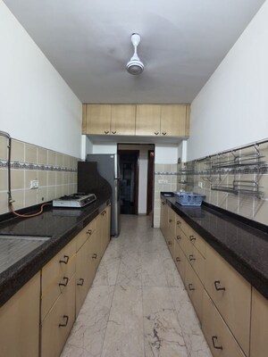 Kitchen in 2 BHK Apartment at Harshvardhan CHS Powai, Powai – for Rent