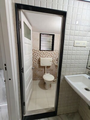 Bathroom in 2 BHK Apartment at Matunga West – for Rent