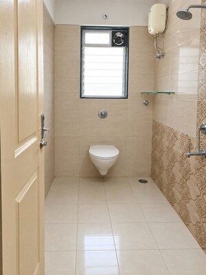 Bathroom in 3 BHK Apartment at Shivgiri CHS, Mulund West – for Sale