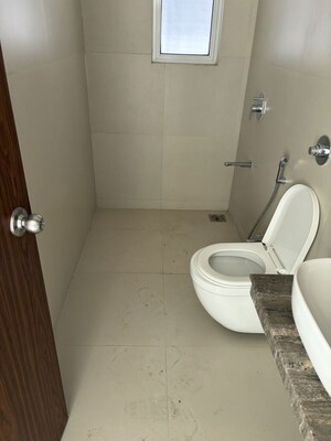 Bathroom in 3 BHK Apartment at Thane West – for Rent