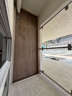 Balcony in 3 BHK Apartment at Thane West – for Rent