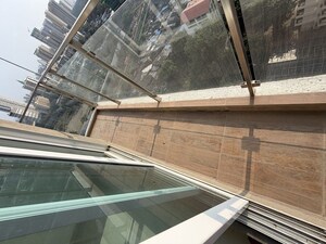 Balcony in 3 BHK Apartment at Thane West – for Rent