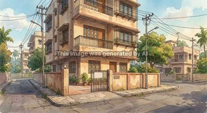  Apartment – Exterior View View at Majiwada - for Sale