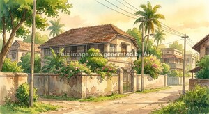  Independent House – Exterior View View at Khodar Bazar Uttarpara - for Sale