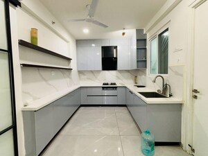 Kitchen in 3 BHK Apartment at Trendset Jayabheri Elevate, Madhapur – for Rent