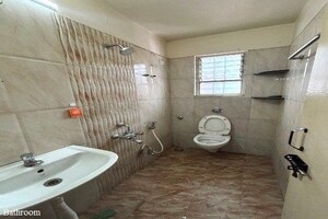 Bathroom in 2 BHK Apartment at Gagan Avencia, Kharadi – for Rent