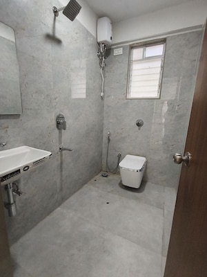 Bathroom in 3 BHK Apartment at Prerna Apartment Andheri, Andheri West – for Rent
