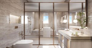 Bathroom in 3 BHK Apartment at Whiteland Urban Resort, Sector 103 – for Sale