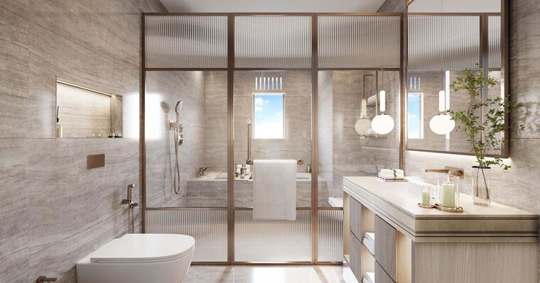Bathroom, whiteland-urban-resort 3 Bedroom 2500 Sq.Ft. Apartment In Sector 103 Gurgaon 10690749