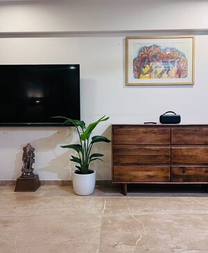 Furnished Amenities in 3 BHK Apartment at Shrishti Synchronicity, Chandivali – for Rent