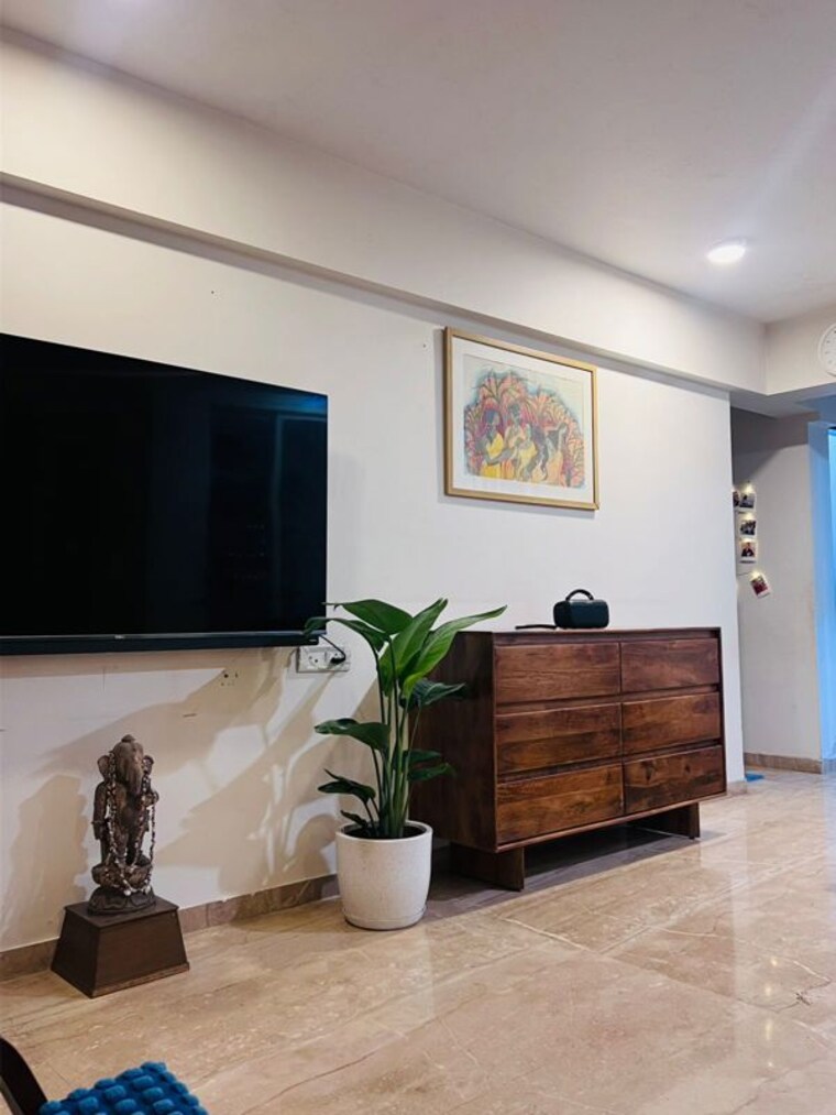 Living Room, shrishti-synchronicity 3 Bedroom 1340 Sq.Ft. Apartment In Chandivali Mumbai 10690926