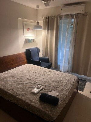 Bedroom in 3 BHK Apartment at Shrishti Synchronicity, Chandivali – for Rent