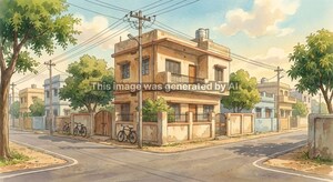  Independent House – Exterior View View at Mukherjee Nagar - for Sale