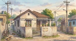  Independent House – Exterior View View at Sindhi Colony - for Sale