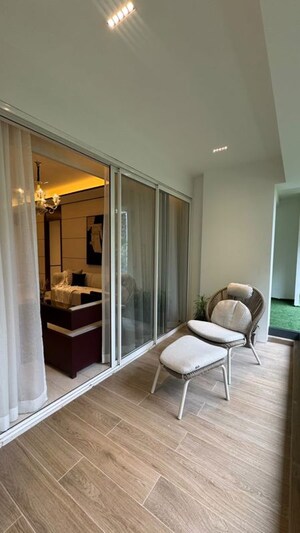 Balcony in 2 BHK Apartment at Raymond The Address By GS, Wadala – for Sale
