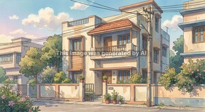  Builder Floor – Exterior View View at Sahapara - for Sale