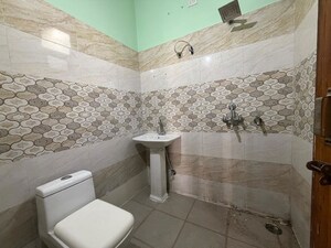Bathroom in 2 BHK Builder Floor at Dhakoli – for Sale